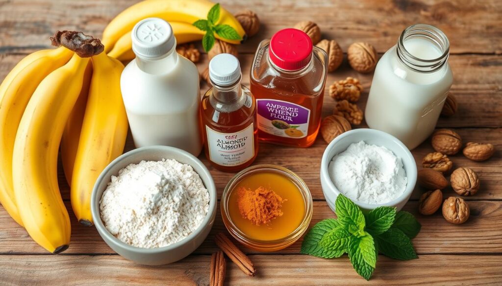 Vegan Banana Bread Ingredients