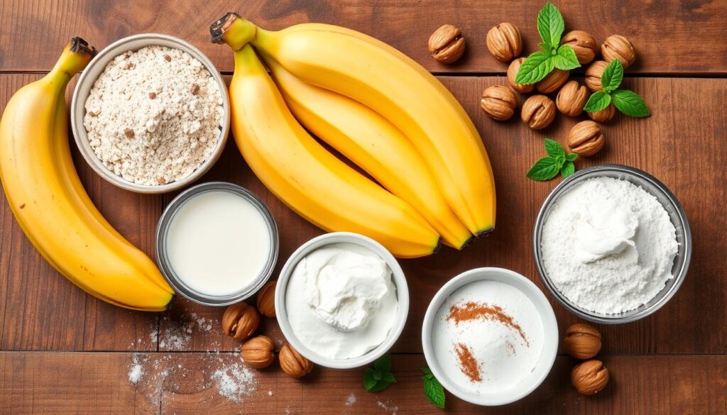 Vegan Banana Bread Ingredients